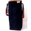 Lands End Sport Canvas Tote Bag Open Top Large Blue Red Beach Work School Colleg