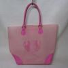 JUICY COUTURE MALIBU BEACH PINK FUSCHIA JELLY XL TOTE BAG