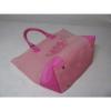 JUICY COUTURE MALIBU BEACH PINK FUSCHIA JELLY XL TOTE BAG