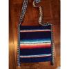 FaLSa BLaNkeT HaNdBag PuRsE BaG BeaCH BaJA HiPPiE NeW STRiPeD SiZe 12&#034; SHoPPeR