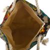 Lux Accessories Tan Colorful Tribal Aztec Navajo Printed Summer Beach Tote Bag