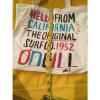 O&#039;Neill Logo Tote Bag &#034;hello From California&#034; Surf Purse Bag Women&#039;s Beach