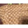 Womens Floral Basket Style Woven Small Hand Bag  Little Tote Summer/Beach Bag