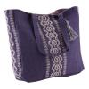 Palms &amp; Sand Tote Beach Bag - Vacation Bag Santorini Collection Navy