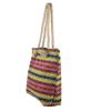 Lux Accessories Lux Accessories Womens Zip Up Beach Bag Bright Aztec