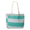 WEATHERPROOF NEW Pro Weave Striped Beach Comber Lined Tote Bag Swim Picnic 3394