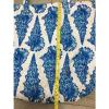 Lilly Pulitzer For Estée Lauder Blue White Seashell Beach Casual Bag Large Tote