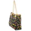 Lux Accessories Lux Accessories Womens Zip Up Beach Bag Butterfly