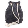 NEW $98 Banana Republic Blue Straw Beach Bag Summer Large Tote Navy