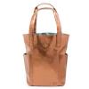 Nicole Richie Collection Bronze Travel Beach Tote Shoulder Soft Faux Leather Bag