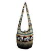 THAI BROWN ELEPHANT BAG SLING SHOULDER ADVENTURE BEACH HOBO HIPPIE PURSE UNISEX