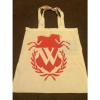 2 WildFox Couture classic heart canvas Beach American Flag Reusable tote bags