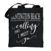 Huntington Beach, CA is Calling I Must Go Home Womens Shirt Cotton Tote Bag