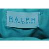 Ralph Lauren Straw Beach or Shoulder Bag Tote Blue and Tan Striped