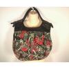 RIP CURL Satchel  Beach Surf Hawaii Bag Handbag Tote Purse Floral Red Brown