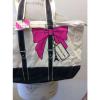 Bath &amp; Body Works PARIS Women&#039;s Ivory Beach Tote Over The Shoulder Bag New