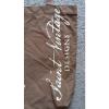 Women&#039;s SAINT VINTAGE DESIGNS Beach Bag Floral &amp; Text Design Light Brown