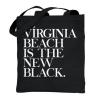 Virginia Beach, VA Is The New Black Funny Humorous Gift Ideas Cotton Tote Bag