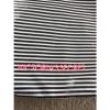 VICTORIA&#039;S SECRET Extra Large Black White Pink Stripe Beach Tote Travel Bag