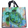 Allen Sea Turtle Shopper Bag, Beach Bag Reusable Grocery Bag or Travel Tote