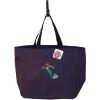 Tropical Mermaid Purple Tote Bag Beach Vacation Fantasy Fairy Tale Monogram NWT