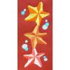 Tropical Beach Vacation Starfish Tote Bag Ocean Swimming Monogram Get Red Now!