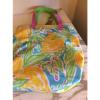 Estee Lauder Lilly Pulitzer Beach Bag Tote Watercolor Design