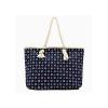 Designer Inspired Navy Blue Anchor Print Tote Shoulder Beach Bag 295036