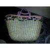 Brand new!! Small/medium Size Straw Tote Beach Bag. Beige