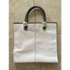 ☀️NEW Estee Lauder Large White Faux Leather Tote Purse Bag Gym Pool Beach Travel