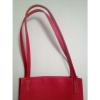 Lot 1 Estee Lauder Red Plastic Tote Bag Women&#039;s Ladies beach pool summer handbag