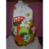 CUTEST HAND SEWN DRAWSTRING BEACH BAG--EVER!!!!