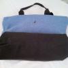 Kangol Bermuda Blue Tote Bag Large Slouch Nylon Acrylic Poly Shopper Beach EUC