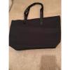 Lancome Black Bag PurseTote Beach Purse Gift Free Shipping