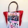 Nylon Zipper Tote Beach Travel Carry On Bag Pliage Style Small Red