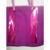 Lot 1 Clinique Purple Pink Plastic Tote Bag Women&#039;s Ladies beach pool summer