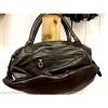 NEW Womens Brown Faux Leather Medium Beach Tote Shopper Purse School Travel Bag