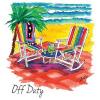 Off Duty Beach New Large Tote Bag Summer Travel Gifts Events Shop Vacation