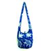 BOHO BAG SLING SHOULDER BEACH HOBO UNISEX BLUE FISH TRAVEL MESSENGER FREE THAI