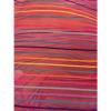 LG Pink Bordered Striped With Multi Colored Beach Bag With Make-up Bag NWOT