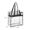 Clear Tote Bag Bags Crystal PVC Transparent Women Fashion Handbag Shoulder Beach