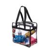 Clear Tote Bag Bags Crystal PVC Transparent Women Fashion Handbag Shoulder Beach