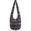 HMONG UNISEX BEACH SHOULDER BAG SLING HIPPIE SPIRAL GYPSY BOHO LARGE HOBO YOGA