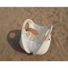 handwork Straw mini bags women charm beach handbag Shell shape lady Totes white