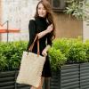 Women&#039;s handmade woven summer beach square shape straw bag shoulder bag handbag