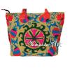 Indian Cotton Embroidery Suzani Tote Shoulder Handbag Woman Beach Boho Bag  jk13