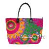 Indian Cotton Tote Handmade Shoulder Suzani Art Embroidery Woman Beach Boho Bag