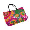 Indian Cotton Tote Handmade Shoulder Suzani Art Embroidery Woman Beach Boho Bag