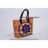 Ethnic Suzani Hand Embroidered Shoulder Bag Indian Women Bag Tote Boho Beach Bag