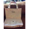 TOUS  Rose  Floral Tote SMALL BOOK BEACH Bag   HTF